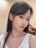 曼禾S925銀三生有杏項鏈女士2025新款吊墜老婆生日禮物送女生女朋友 曬單實拍圖