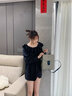 IT MANCLACYK輕奢包包真皮包包女2025韓版新款經(jīng)典百搭旅游背包雙肩包潮 藍色 曬單實(shí)拍圖