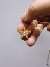周大生黃金項(xiàng)鏈吊墜足金閃光蝴蝶掛墜小花仙莫奈熒光琺瑯七夕情人節(jié)禮物 小花仙蝴蝶吊墜【常規(guī)】-贈(zèng)銀鏈&熒光燈 買即贈(zèng)熒光燈 曬單實(shí)拍圖