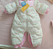 巴拉巴拉嬰兒羽絨服冬季連體衣男女童爬服萌200424120206 曬單實(shí)拍圖