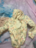 贝壳家族宝宝印花外套春装新款女童童装儿童外套上衣wt6806 米白小花 130cm 实拍图