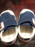 托姆贝克婴儿学步鞋春季鞋子男宝宝新款透气童鞋0-1-3岁女童软底防滑鞋子 小棕熊牛仔蓝（春秋款） 内长11.5cm (14码) 实拍图