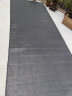 金诗洛 S型PVC镂空地毯 塑胶防水泳池垫浴室厕所防滑垫 加密5厚1.2m宽*1m灰色 JM0020 实拍图