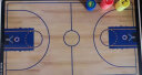 蒙拓嘉 战术板教练板示教沙盘板磁性可擦写教练指挥板 篮球战术板 实拍图