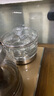 水看見(jiàn)單個(gè)茶具消毒鍋配件自動(dòng)上水壺電熱爐玻璃消毒鍋茶吧機煮茶杯鍋 XD-03發(fā)光消毒鍋+下座小三環(huán) 曬單實(shí)拍圖