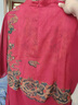 恒源祥喜婆婆婚宴裝香云紗套裙媽媽裝結(jié)婚服夏季旗袍連衣裙中國(guó)風(fēng)女唐裝 兩件套：TNRJ5215紅色上衣+半裙 XL 曬單實(shí)拍圖