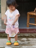 布瑞熊女寶寶短褲純棉夏季薄款兒童五分短褲休閑外穿嬰兒2025夏裝新款 卡其+滿印小兔(2條裝) 90 CM 兩用襠可開(kāi)襠 曬單實(shí)拍圖