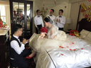 OUYAO新款男士新郎領結英倫韓版領結正裝禮服結婚領結婚禮領結男女蝴蝶結潮 夢幻 曬單實拍圖