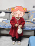G.DUCKKIDS小黃鴨女童連衣裙秋冬嬰兒衣服兒童公主裙子抓周女寶寶周歲禮服 紅色 80 尺碼6-12月【75-85cm】 曬單實拍圖