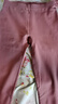AUN中厚保暖內(nèi)衣女恒溫抑菌女士套裝舒適圓領(lǐng)無痕打底秋衣秋褲女 蜜糖色 M碼 曬單實拍圖