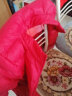 鸭鸭（YAYA） 中年妈妈羽绒服女新款中长款冬装连帽加厚中老年人保暖棉袄外套 DYXD6B0080梦幻紫 175/2XL 实拍图