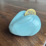 汝山明汝窯茶寵有錢兔汝瓷擺件家用天青釉開(kāi)片可養(yǎng)裂紋茶具創(chuàng)意精品茶寵 曬單實(shí)拍圖