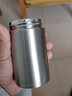 繁簡茶水分離陶瓷內(nèi)膽保溫杯316不銹鋼泡茶杯男女士水杯分離式便攜車載戶外功夫茶杯子一杯雙蓋 鋼本色（陶瓷內(nèi)膽）300ML+杯套杯刷 曬單實拍圖