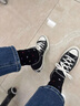 匡威（Converse）【滔搏運(yùn)動】匡威男鞋女鞋低幫帆布鞋復(fù)古系帶硫化鞋情侶款黑色 162058C 37.5 曬單實(shí)拍圖