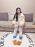 明盛家居棉拖鞋女可愛(ài)卡通兩穿秋冬季保暖毛絨家用情侶韓版包跟月子室內(nèi)家居男毛拖鞋懶人拖鞋 黃色 36-37適合平時(shí)穿35-36碼 曬單實(shí)拍圖