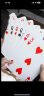 紫湖 9倍大扑克牌 超大号德州扑克牌掼蛋纸牌耍大牌桌游 九倍创意大扑克A4魔术道具纸牌 实拍图