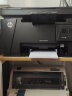 薇木薇乐  打印机置物架双层支架办公桌复印机架托架电话架文件架落地电脑显示器架储物架子现代简约置物架 白架+浅胡桃色（小号） 实拍图