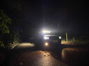 MICTUNING越野汽車(chē)led射燈改裝車(chē)頂燈12v24伏超亮A柱輔助燈強光倒車(chē)燈 30W聚光+琥珀氛圍燈 單支裝 曬單實(shí)拍圖
