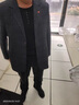 皮爾卡丹（pierre cardin）爸爸秋裝外套裝時(shí)尚2025新款中年男裝單件便西薄款春秋老爸小西裝 JCXZ2130灰色 185/XXL 曬單實(shí)拍圖