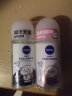 妮维雅（NIVEA）女士止汗露套装 长效爽身走珠液（黑白出众50ml+珍珠莹彩50ml） 实拍图