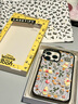 CASETIFY 小熊維尼 x CASETiFY 聯(lián)名  復古花卉 適用于iPhone16/15 plus/pro/max透明黑框手機殼 透明黑框 iPhone 14 Pro Max 曬單實(shí)拍圖