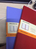 MOLESKINE【硬面本 限定新色上市】經(jīng)典大型橫間純白筆記本子硬面文具商務(wù)辦公用品會(huì )議記錄魔力斯奇那 粉藍色-大型-橫間 大型 曬單實(shí)拍圖