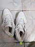 特步（XTEP）低幫女鞋板鞋女秋冬季防水皮面運動(dòng)板鞋休閑鞋新品保暖低幫鞋子女 白淺灰 38 曬單實(shí)拍圖