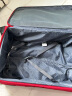SUISSEWIN牛津布箱万向轮拉杆箱结婚行李箱耐磨防刮登机箱皮箱女24吋红6005 实拍图
