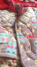 特丝格斯（TSGS）睡衣女冬季加厚套装珊瑚绒三层夹棉衣加绒加大码法兰绒保暖家居服 2103紫色 M-（三层加厚夹棉） 实拍图