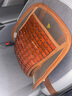 笨斯基（BENZKI） 汽車(chē)腰靠夏季竹片椅墊靠背墊辦公室護腰坐墊靠墊一體 棕色竹片腰靠1個(gè)【氣囊可調節】 曬單實(shí)拍圖