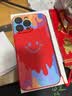 魔巖【磁吸充電】適用蘋果16promax手機殼新款iphone15promax硅膠蘋果13Pro全包防摔14保護套情侶男女 磁吸款-彩色笑臉【中國紅】加購贈膜+掛繩 蘋果14ProMax 曬單實拍圖