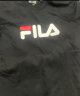 斐乐（FILA）官方情侣短袖T恤男女装夏季经典LOGO圆领运动套头衫纯棉宽松上衣 雪白-WT M 实拍图