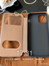 奢珀iPhone12Pro手機(jī)殼 蘋果12手機(jī)套5G商務(wù)翻蓋真皮皮套男女新款12mini手機(jī)外殼全包 蘋果12【6.1寸】?jī)?yōu)雅棕 曬單實(shí)拍圖
