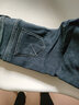 安卡丹高腰牛仔褲女高彈秋冬新款修身顯瘦女士緊身加絨小腳鉛筆褲子985N 藍灰色加絨 28碼【105-110斤左右】 曬單實(shí)拍圖