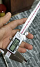 德力西電氣（DELIXI ELECTRIC）高精度電子數顯游標卡尺大屏高清數顯卡尺內外徑家用量具0-150mm 曬單實(shí)拍圖