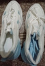 啄木鳥(niǎo)老爹鞋女2025春秋新款白色百搭運動(dòng)休閑厚底小白網(wǎng)面透氣女鞋子 藍色 單層 38 曬單實(shí)拍圖