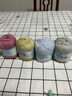 艾秀純棉線手工編織diy寶寶線兒童嬰兒線鉤針中細蕾絲全棉毛線團 31淺天藍 曬單實拍圖