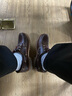 添柏嵐（Timberland）官方男鞋經(jīng)典船鞋牛皮手工縫制樂(lè )福鞋偏大|30003 30003W/棕色/寬版 偏大：正常腳型推薦小半碼 42 曬單實(shí)拍圖
