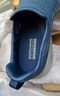 斯凱奇（Skechers）春秋男鞋懶人一腳蹬緩震健步鞋軟底網(wǎng)面休閑運動(dòng)鞋54626 曬單實(shí)拍圖