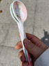 陶瓷卡通長(cháng)柄湯勺網(wǎng)紅勺小勺湯匙寶寶勺喝湯勺釉下彩調羹湯匙 隨機網(wǎng)紅勺（不同色）2根 曬單實(shí)拍圖