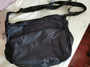 YONBEN/元本良廠(chǎng) 包包男單肩斜挎包休閑尼龍韓版大容量折疊皮膚包 經(jīng)典黑 曬單實(shí)拍圖