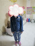 品牌童裝女童牛仔外套春秋裝新品中大童4-12歲女孩衣服時(shí)尚休閑潮個(gè)性卡通棉兒童牛仔外套牛仔褂單件上衣 藍色 160碼建議身高145cm左右 曬單實(shí)拍圖