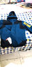 森州狼爪（SENZHOULANGZHUA）戶(hù)外沖鋒衣情侶三合一兩件套防風(fēng)保暖加絨滑雪服定制團購工作服 男牛仔藍【加手套】 XL 曬單實(shí)拍圖