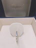 蕭邦（Chopard）明星同款小冰塊18K金窄版單鉆情侶戒指結(jié)婚女士七夕禮物官方正品 18K白金窄版單鉆 51 曬單實(shí)拍圖