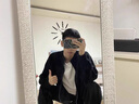衣然呈品針織衫男秋冬新款時尚簡約百搭寬松休閑外套簡約雙拉鏈開衫毛衣男 黑色 XL【建議115-140斤】 曬單實拍圖