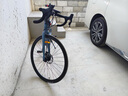 邦德富士達自行車男女成人鋁合金彎把公路賽車剎變一體14變速青少年運動單車 光感灰 曬單實拍圖