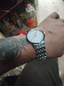 西鐵城（CITIZEN）日本本土進(jìn)口光能不銹鋼簡(jiǎn)約時(shí)尚情侶手表原裝 BM6774-51C男款（表芯： E111） 曬單實(shí)拍圖