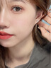 YIZUN. CHOMEL999足銀玫瑰花耳線(xiàn)女小眾高級(jí)耳環(huán)2024新款生日情人節(jié)送女友禮物 999足銀-銀白色-玫瑰花耳線(xiàn) 曬單實(shí)拍圖