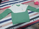 鴻星爾克（ERKE）童裝大童上衣兒童休閑服24秋季新品套頭衛衣巖藻綠150 曬單實(shí)拍圖