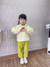 G.DUCK KIDS小黃鴨童裝女童套裝春秋季純棉兒童衣服女小童寶寶草莓翻領(lǐng)兩件套 綠色 80碼建議75-85cm9-12月cm 曬單實拍圖
